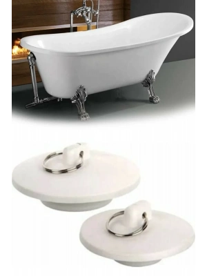 Banyo Küvet Lavabo Tıpası Lavabo Gider Tıkacı 2li