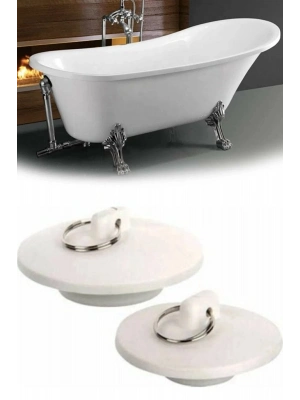 Banyo Küvet Lavabo Tıpası Lavabo Gider Tıkacı 2li