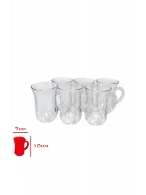 Bardak Kulplu 6 Li Istikane Mug Royaleks-81674