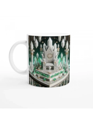 Başak Burcu Baskılı Kahve Kupası - Büyülü Kristal Mağarası Temalı Vs4