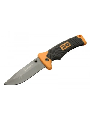 Bear Grylls 113 Turuncu Kamp Çakı 21cm - Manuel, Kemerlikli