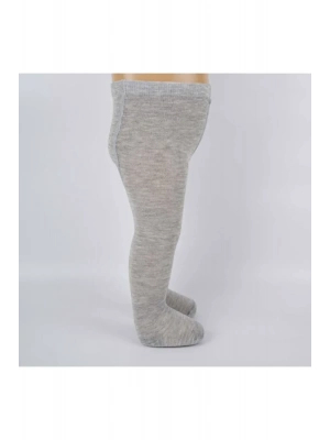 Bebek Pamuklu Külotlu Çorap Gri