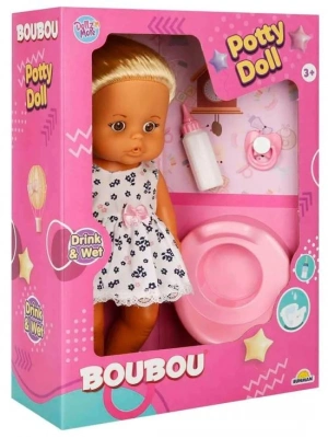 BEBEK SET BEBELOU ALTINI ISLATAN 30CM SACLI SESSIZ