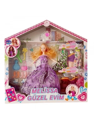 Bebek Yedek Elbiseli Ve Aksesuarlı - 1115-21