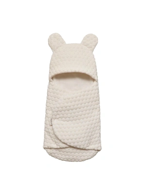 Bebitof Kabartmalı Velboa Kundak 95025 Ekru