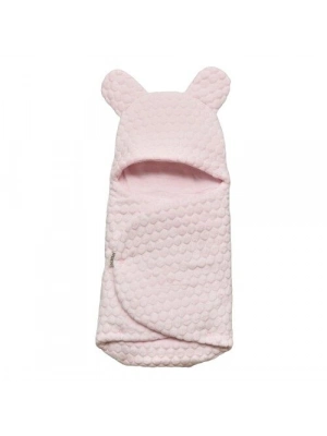 Bebitof Kabartmalı Velboa Kundak 95025 Pembe