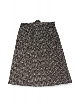 Beli Lastikli Full Likralı Pigment Penye Etek Anne Eteği Uzun Namaz Eteği - Royaleks - D4