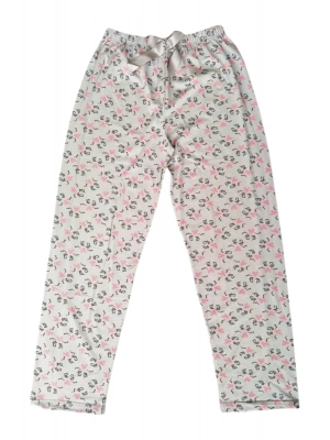 Beli Lastikli Mevsimlik Viskon Penye Pantolon Krem