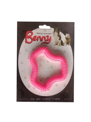 Benny Köpek Oyuncağı Sert 11 x 10 cm Pembe