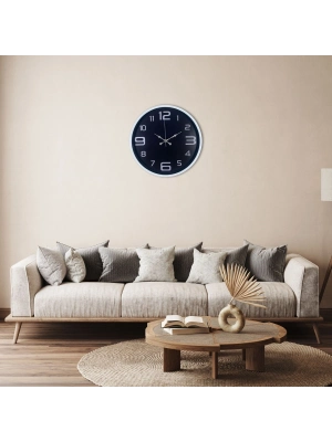 Beyaz Şık 36 Cm Duvar Saati