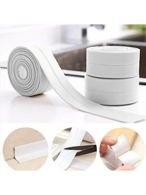 ® BEYAZ Su Sızdırmaz Lavabo Kenar Bandı (3.2m)