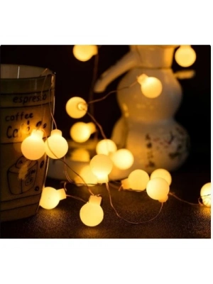 Beyaz Top Led Gün ışığı Pilli 2 Kademeli