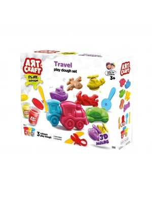 ®  03998 Art Craft Seyahat Araçları Hamur Set 168 Gr -Fentoys