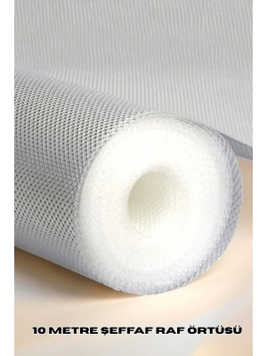 ® 10 Metre Toz Korumalı Kaydırmaz Şeffaf Çekmece Organizeri