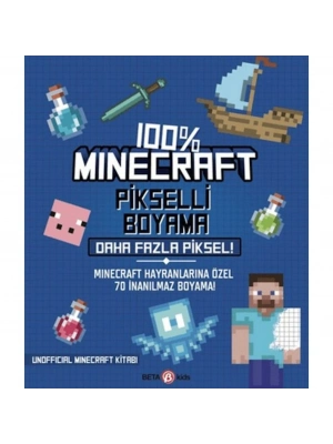 %100 Mınecraft Pikselli Boyama Daha Fazla Piksel