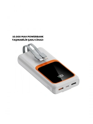 ® 10000 mAh Taşınabilir Şarj Cihazı – Hızlı Şarj, Hafif ve Dayanıklı Tasarım