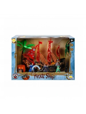 ® 1002010 Sesli ve Işıklı Korsan Gemisi Oyun Seti -