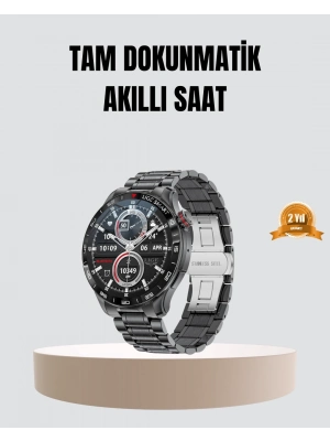 ® 100mAh Şarjlı Akıllı Saat – Mesaj Bildirimi, Müzik Kontrolü ve Ergonomik Tasarım