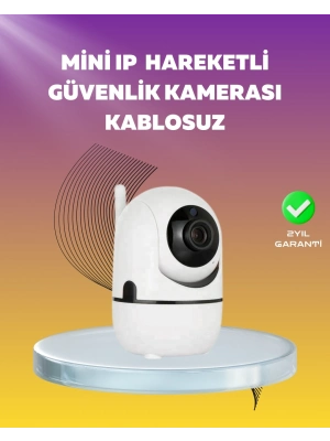 ® 1080P WiFi Akıllı Güvenlik Kamerası – Pan & Tilt, Hareket Takip ve İki Yönlü Ses