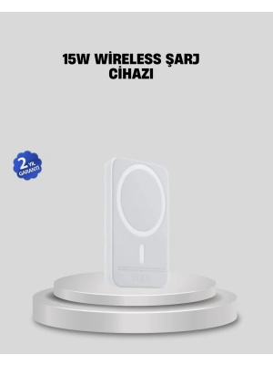 ® 15W Araç Telefon Tutucu Kablosuz Hızlı Şarj Özellikli