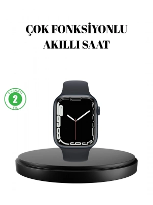 ® 1.9 İnç Akıllı Saat – Bluetooth 5.0, Kablosuz Şarjlı, IP68 Su Geçirmez Akıllı Saat