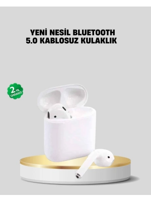 ® 2. Nesil Bluetooth 5.0 Kablosuz Kulaklık Su Geçirmez HD Ses