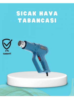 ® 2000W Sıcak Hava Üfleme Tabancası Seramik Rezistanslı Profesyonel