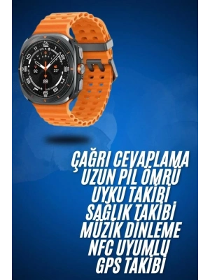 ® 2025 Model Gelişmiş Özellikli Nabız Sensörlü Spor Takibi Yapabilen Titreşimli Saat