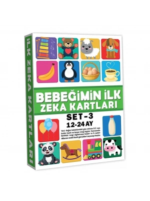 ®  2212 Eğitici Kartlar 12-24 Ay Zeka Kartları  -Dıytoys