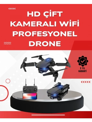 ® 2.4G 4CH Katlanabilir Drone 100 Metre Uçuş Mesafeli