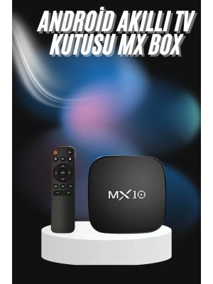 ® 2.4G Wifi Tv Box Medya Oynatıcı TV Uyumlu MX Box Kutusu Android TV