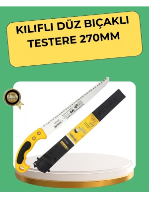 ® 270 mm Düz Bıçaklı Bahçe Budama Testeresi Kılıflı