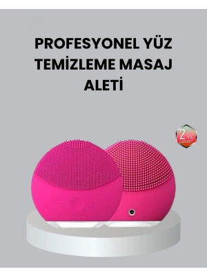 ® 3 Fonksiyonlu Yüz Temizleme ve Masaj Cihazı – Su Geçirmez, Şarjlı, Ölü Deri Temizleyici ve Cilt Yenileyici