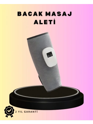® 3 Kademeli Hava Basınçlı Isıtmalı Baldır Masaj Aleti – Titreşimli ve Kablosuz Kullanım