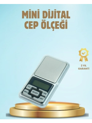 ® 300 Gr Hassas Cep Terazisi Mavi Işıklı LCD Ekranlı