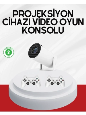 ® 3D Oyun Destekli Kablosuz Ev Sinema Projeksiyon Cihazı