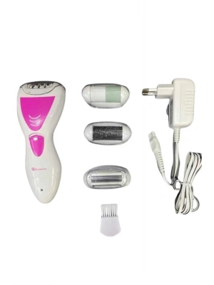 ® 4 Başlıklı Lazer Öncesi Kısaltma Epilasyon Aleti Epilatör Çok Amaçlı