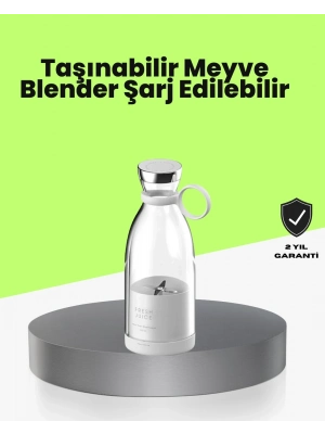 ® 4 Bıçaklı Gıda Sınıfı Paslanmaz Çelik Taşınabilir Blender