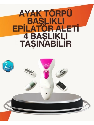 ® 4 Fonksiyonlu Epilasyon ve Tırnak Bakım Makinesi