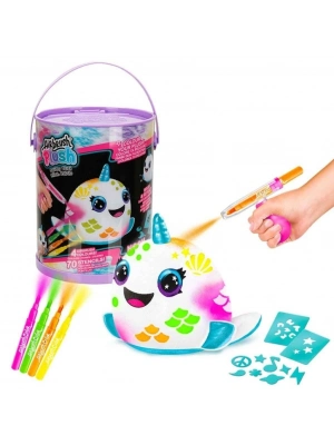 45523 Airbrush Peluş Neon Boyama Seti -