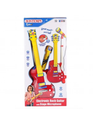 ® 45832 Elektronik Gitar Ayaklı Mikrofon Müzik Seti -
