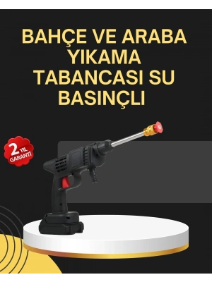 ® 48V Şarjlı Basınçlı Yıkama Tabancası Köpük ve Çift Nozul 2025 Model