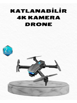 ® 4K Kamera Özellikli Katlanabilir Drone Wi-Fi ve Yükseklik Sabitlemeli