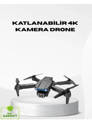® 4K Katlanabilir Drone Uzaktan Kontrollü Wi-Fi Görüntü Aktarımlı
