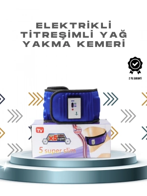 ® 5 Motorlu Manyetik Masaj Kemeri – Bel, Kalça ve Bacak İçin Zayıflama