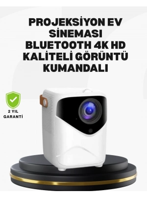® 50 inç TV Deneyimli Projektör – Yakın Mesafede Geniş Görüntü