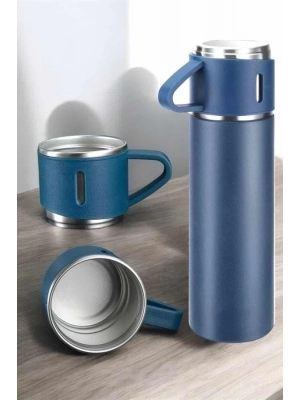 ® 500 ml Kapasiteli Taşınabilir Basınçlı Termos Seti Günlük Kullanım için İdeal