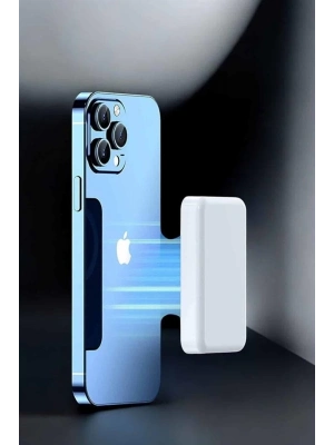 ® 5000 Mah İOS Uyumlu Magsafe Kablosuz Şarj Hızlı Şarj Desteği