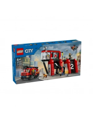 ® 60414  ® City İtfaiye Kamyon ve İtfaiye Merkezi 843 parça +6 yaş
