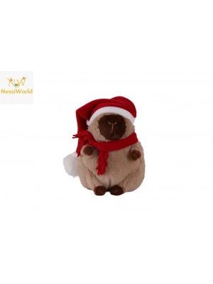 ® 6213 YILBAŞI ŞAPKALI 28 CM KAHVERENGİ KAPİBARA